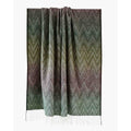 Wool blanket MISSONI Foresta - multi-colored green