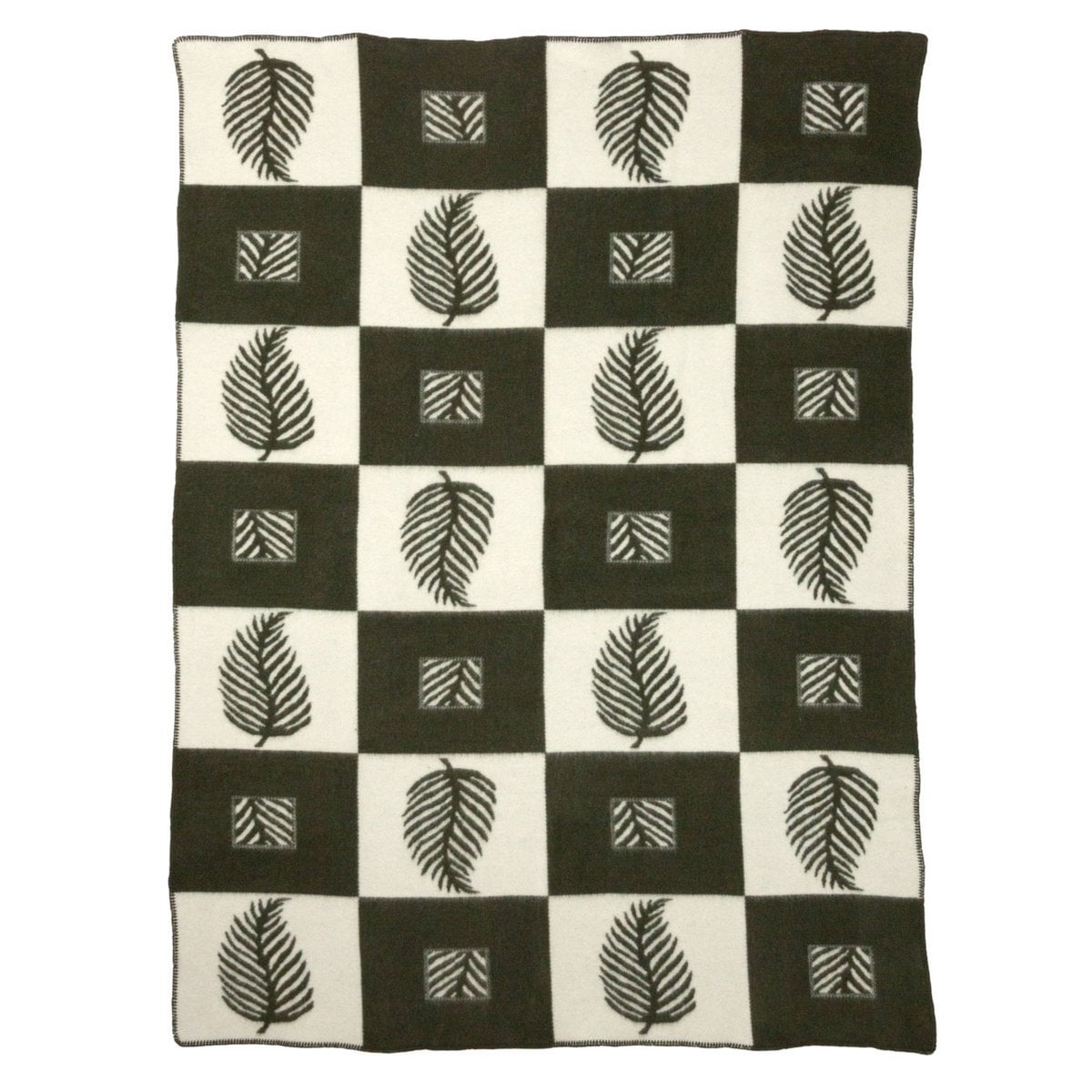 Merinowol (80%) - Leaf groen - 140x200 / 200x220