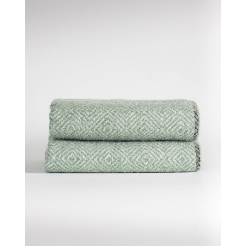 Wool throw blanket venezia gray