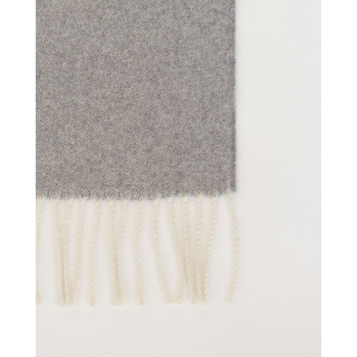 Merino/Cashmere Throwd Blanket Tibet Gray