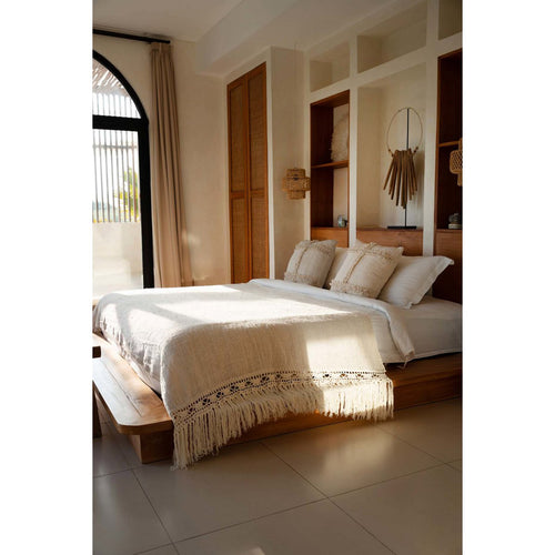 De Gypsy Bedsprei - Naturel - 260x122 - Katoen