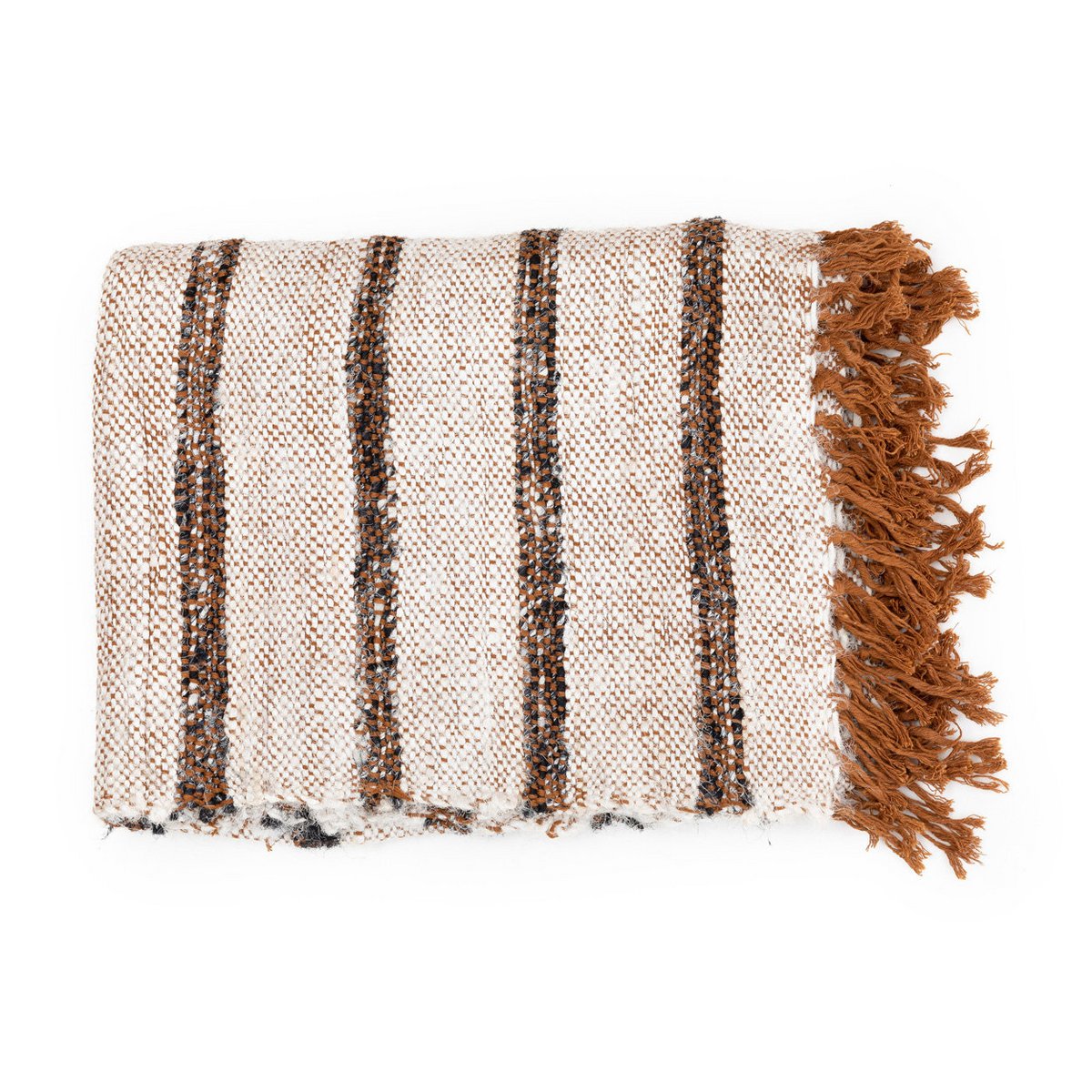 De s'il vous Plaid - Boheems Wit - 170x130 - Katoen