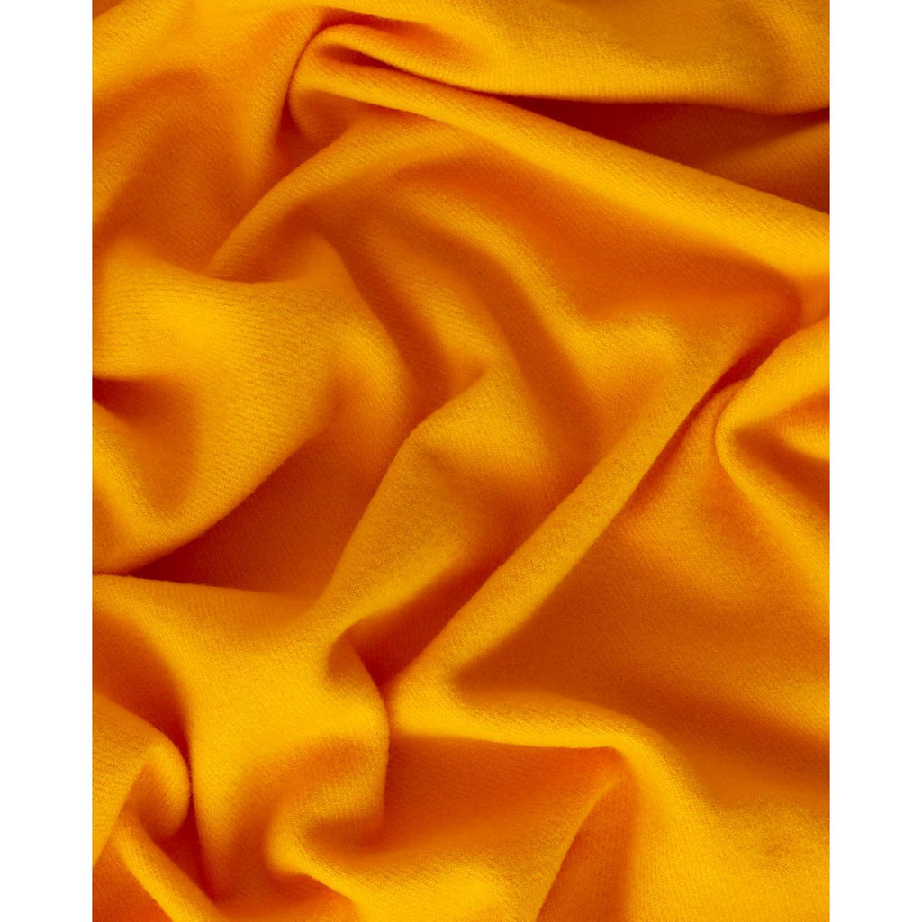Wool throw blanket Rio yellow
