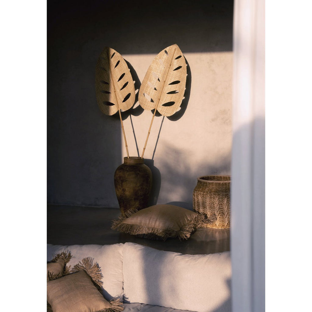 The Jute Bonita Cushion Cover - Natural - 40x40