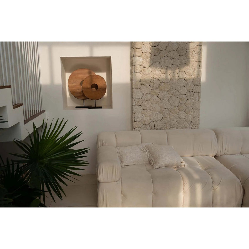 The Oh My Gee Cushion Cover - Cream - 40x40