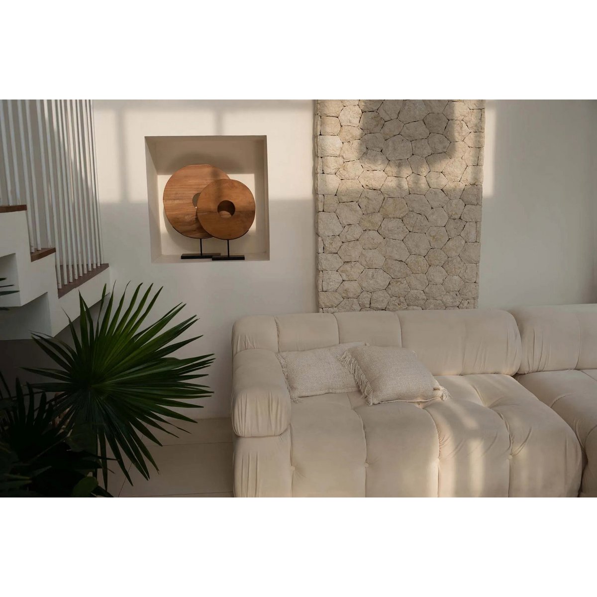 The Oh My Gee Cushion Cover - Cream - 40x40