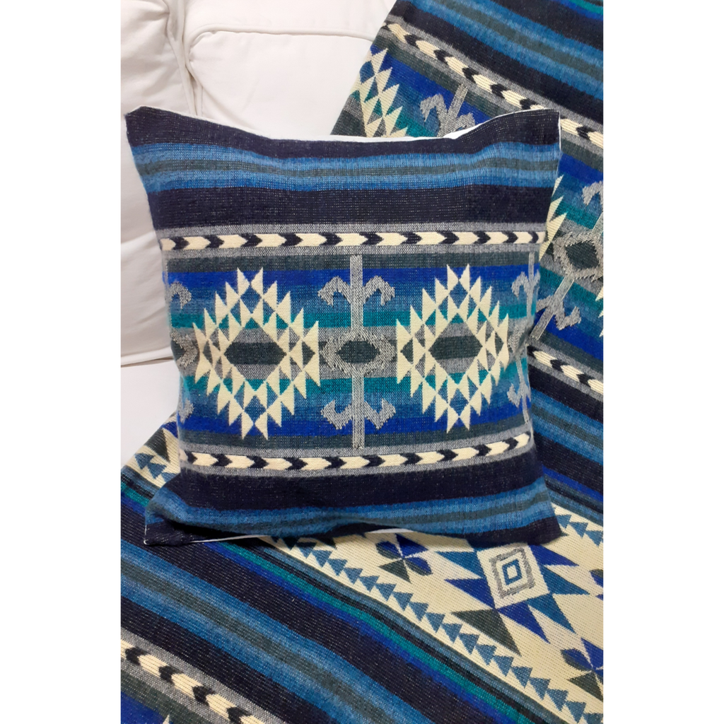 Alpaca Native Pillowcase | Cotopaxi Blue | 50x50 cm | Cover Only
