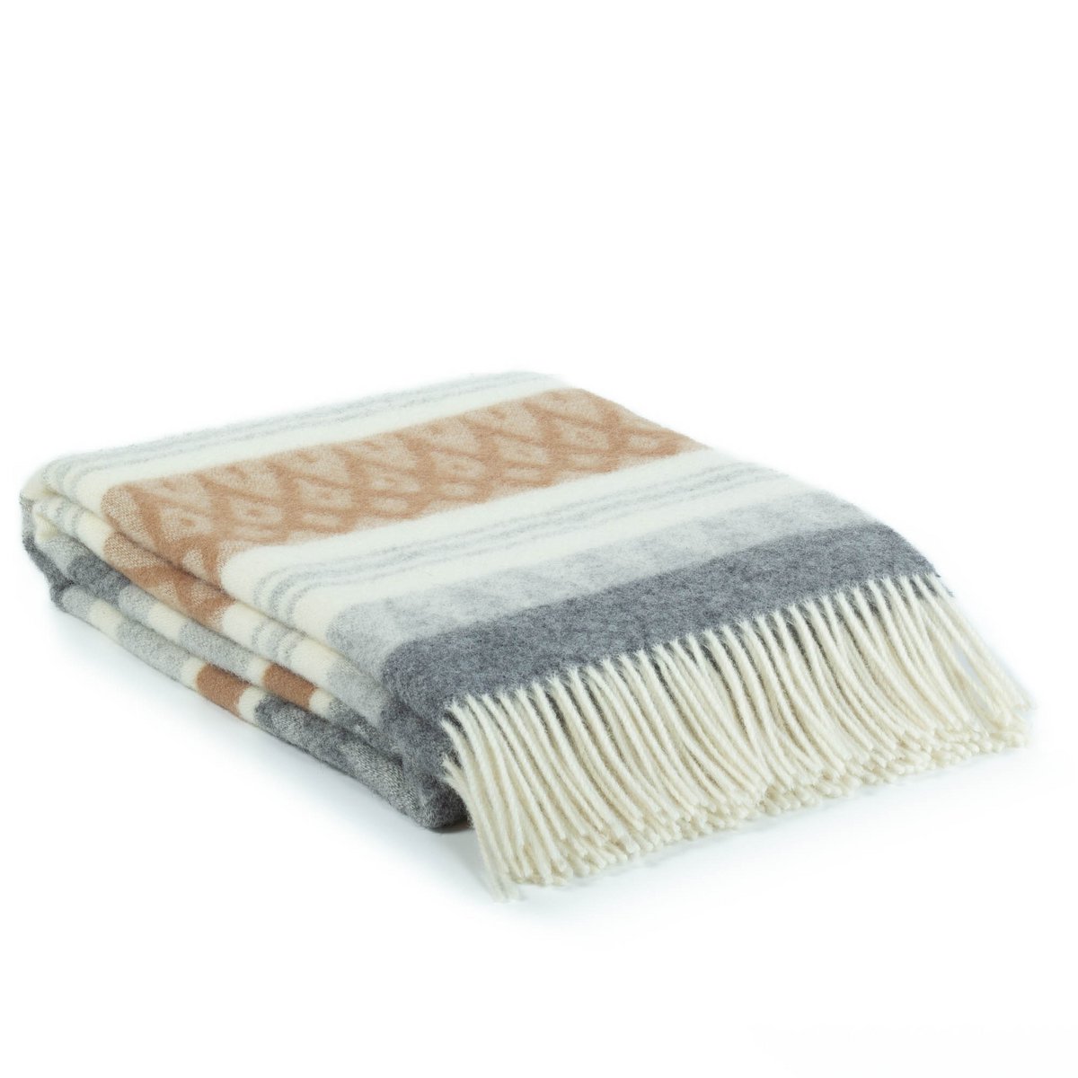 Wollen deken UGLE beige