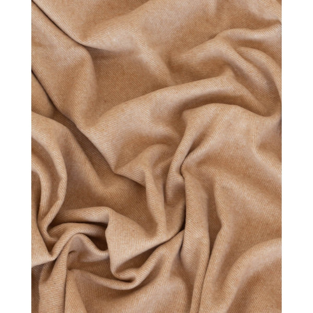 Merino/Cashmere Throwd Blanket Tibet Beige