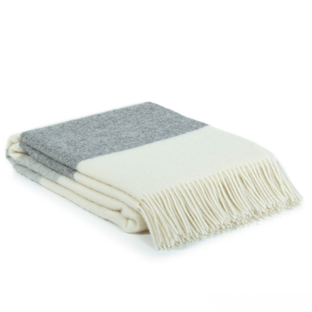 Wool blanket AGATHA gray