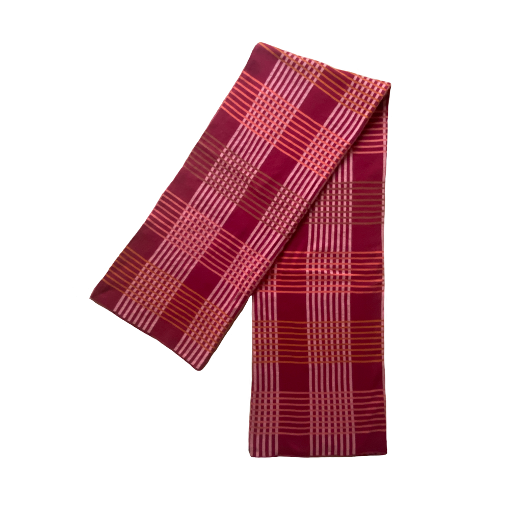 Deken - Ruth - rood - katoen - 130x170