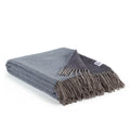 Reversible wool blanket DENIM