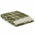 Wool blanket LUCCA green
