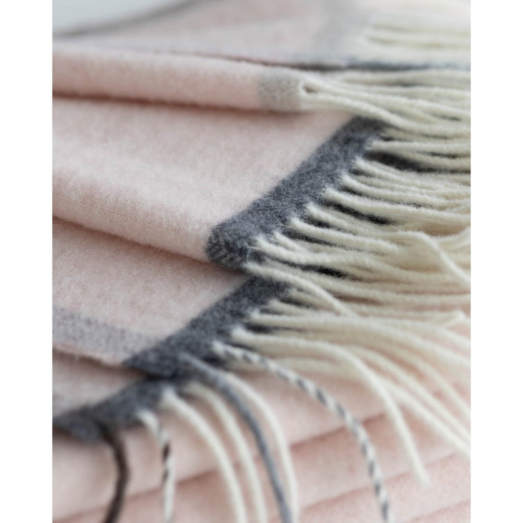 Merino/Cashmere Throwd Blanket Milan Rosa Orlo