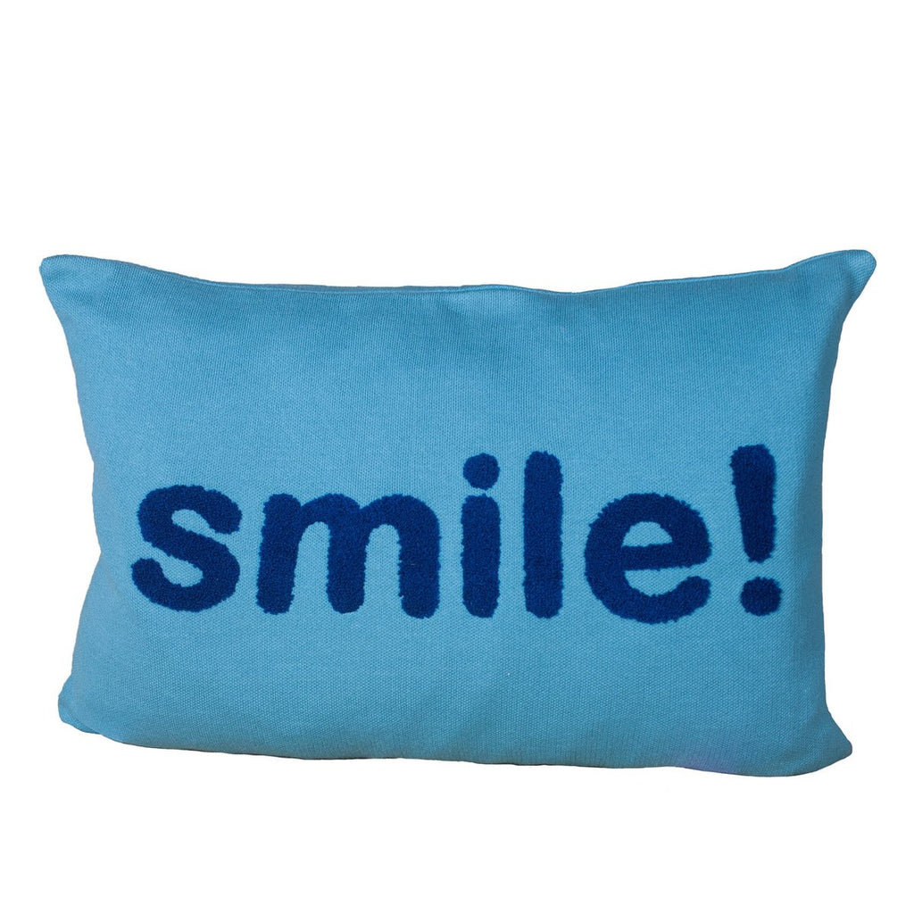 Kussenhoes - blauw -  katoen/polyester - 40x60