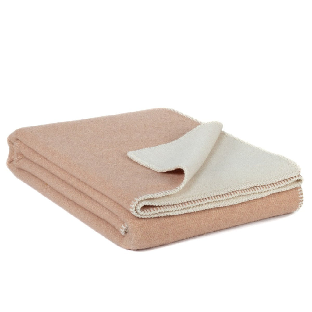 Woolen bed blanket CUBAN SAND