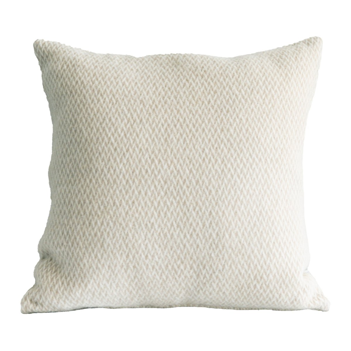 Fanny wollen kussenhoes, crème