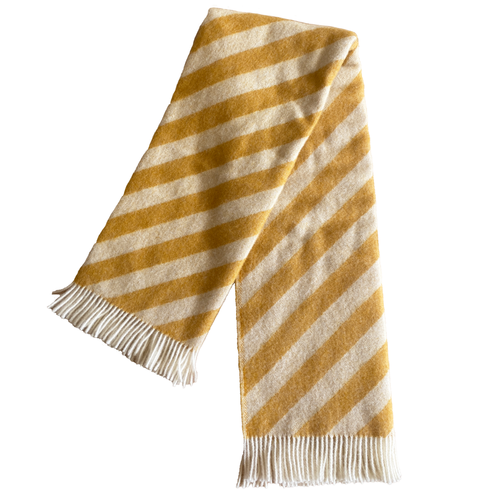 Filip Gele lichtgewicht deken van puur Noorse wol