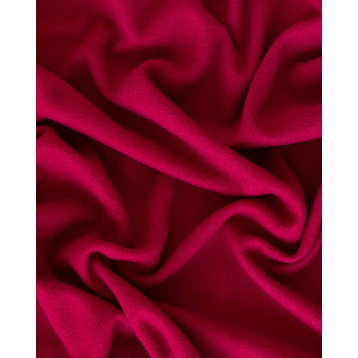 Wool throw blanket Rio red