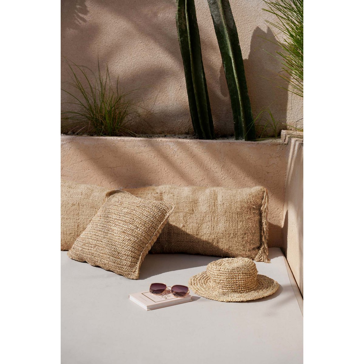 De Oh My Gee Kussenhoes - Beige - 35x100