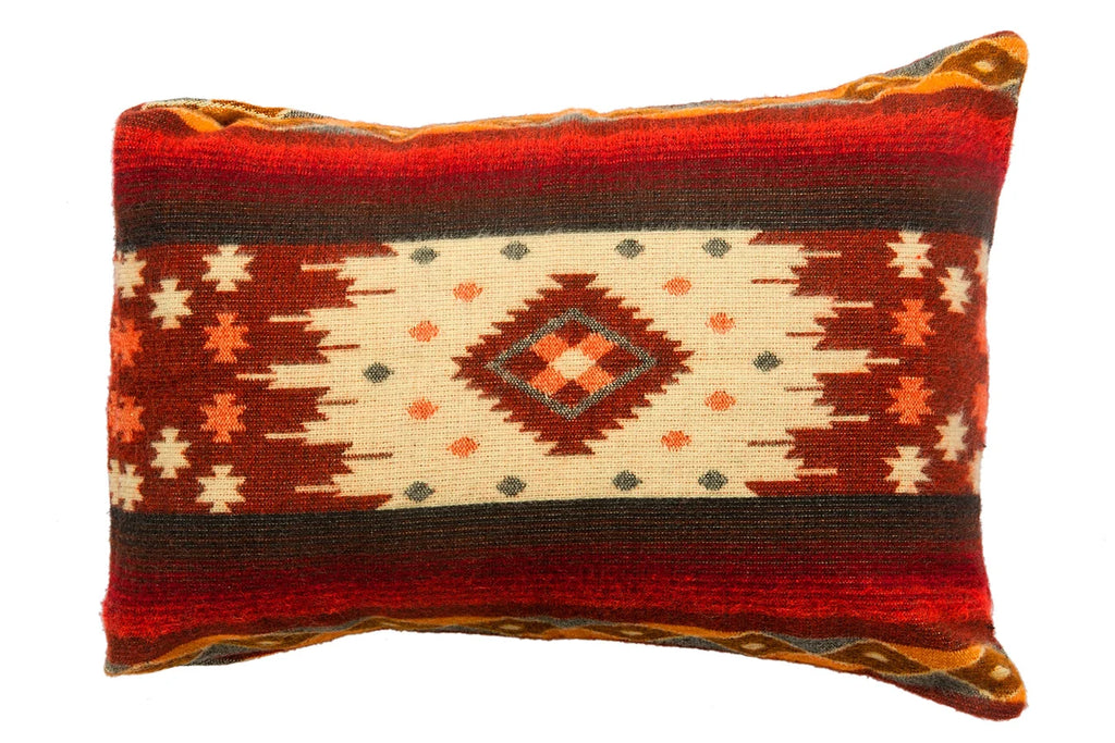 Kussen 40x60cm | Native Quilotoa Red | inclusief binnenkussen met eendenveren