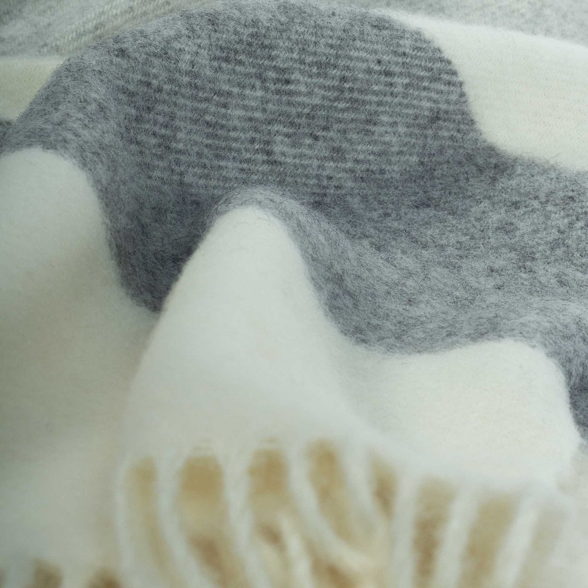 Wool blanket AGATHA gray