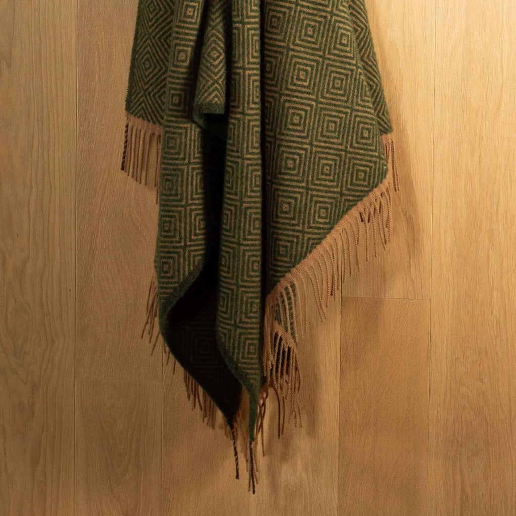 Wool blanket VENEZIA Leaf