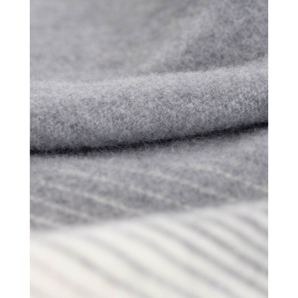Merino/Cashmere bed blanket ivory mist