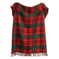 Wool Throwd Tartan Noel - rood, groen